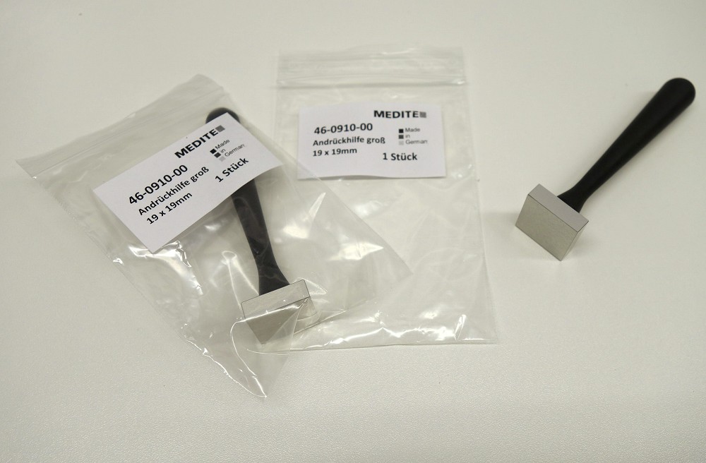 Andrückhilfe Stempel 19x19 mm