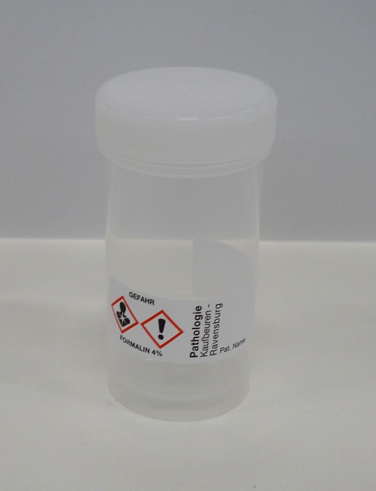 Gefäß 100 ml leer