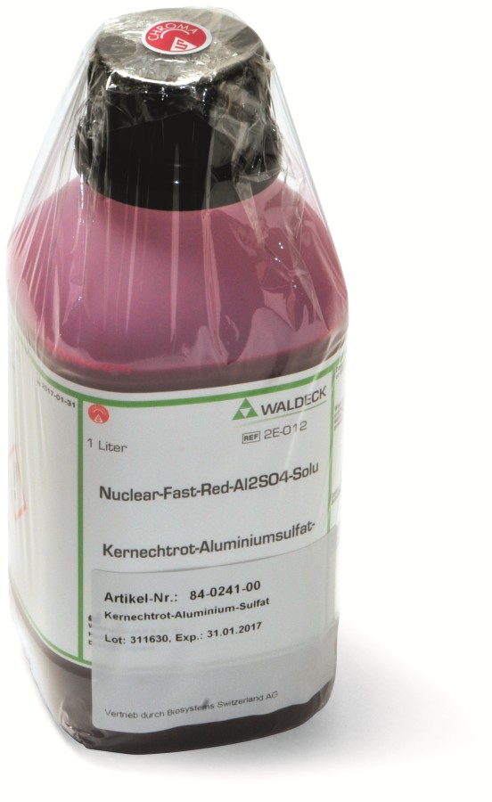 Kernechtrot-Aluminiumsulfatlösung 1000 ml Glas