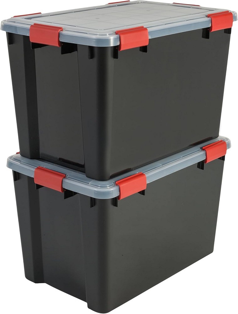 Aufbewahrungsbox 70 L schwarz