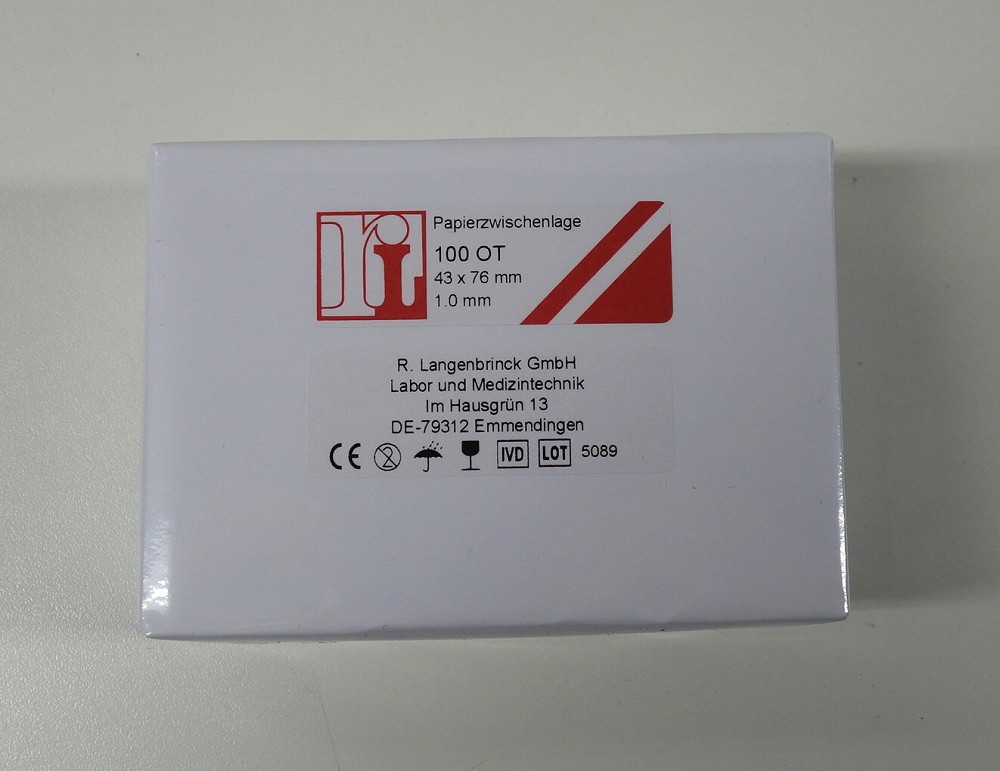 Objektträger Großfläche 1 Packung