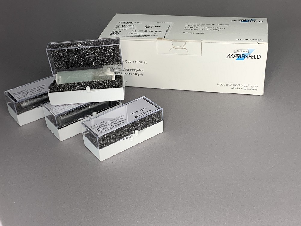 Marienfeld Deckgläser 24x55 mm