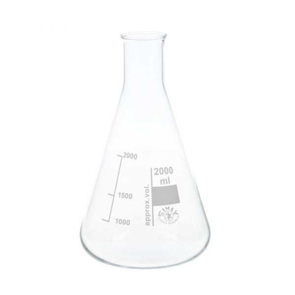 Erlenmeyer Kolben 2000 ml enghals