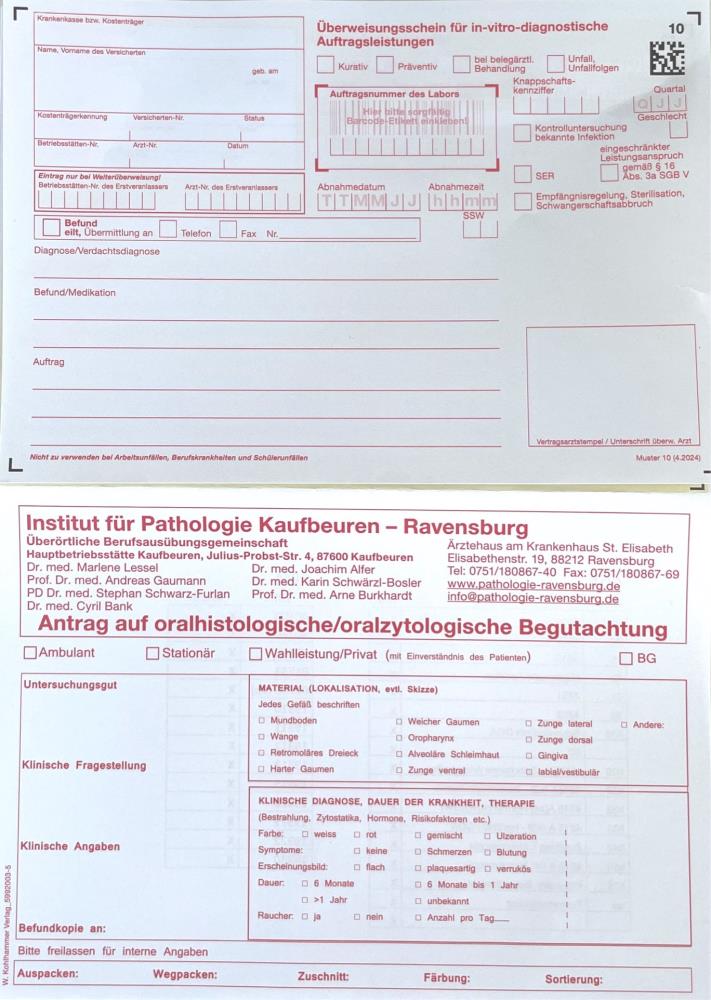 Antrag Oralzytologie KF