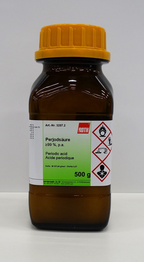 Perjodsäure 500 gramm
