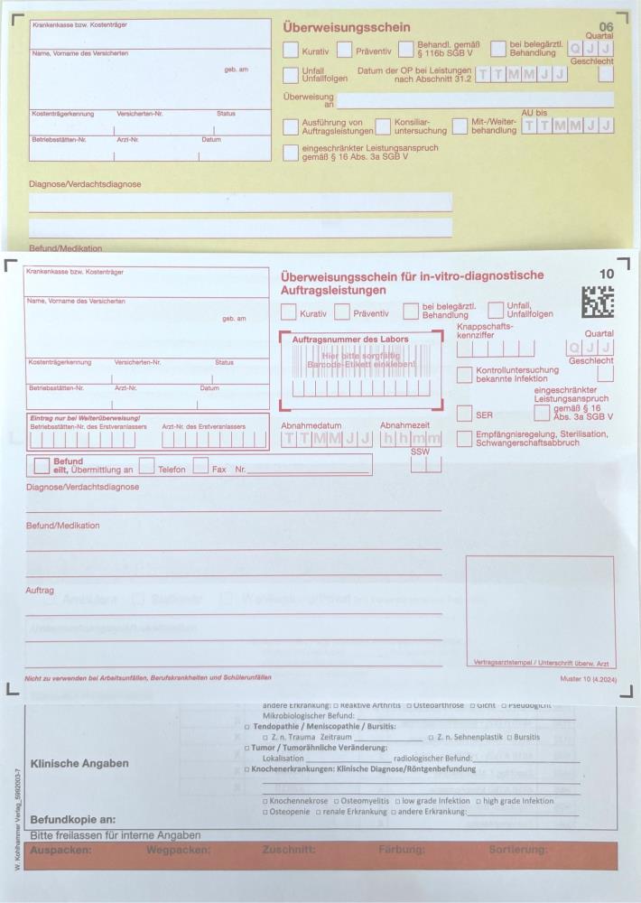 Antrag Histologie für ORTHO KF-MM