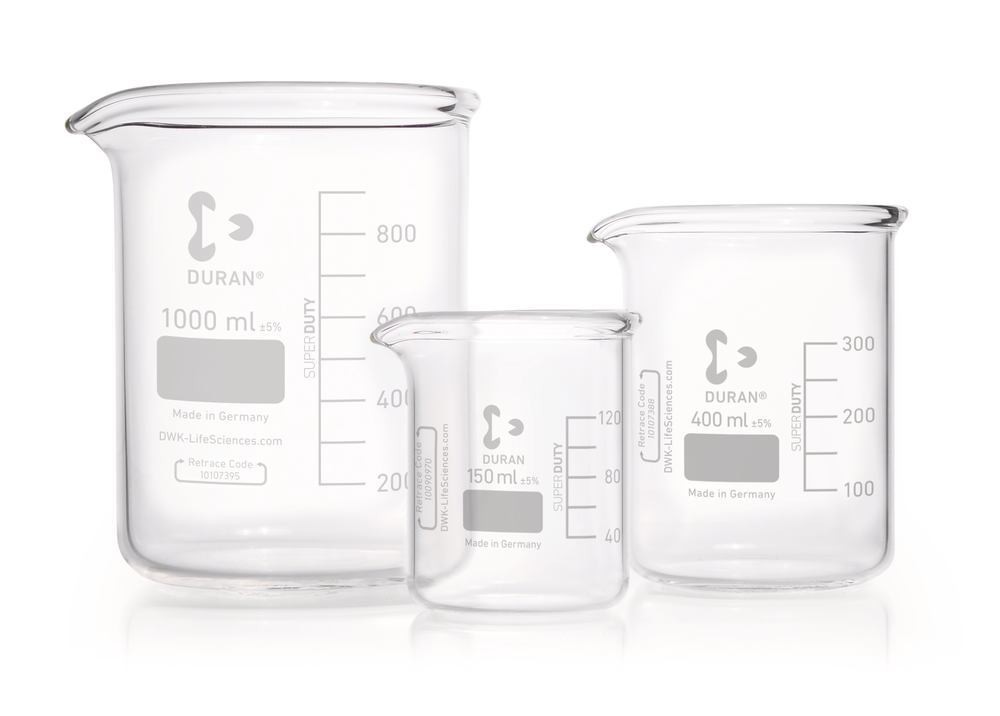 Becherglas 250 ml niedrige Form