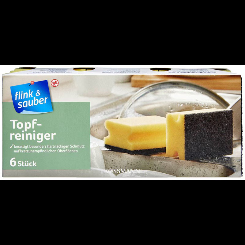 Topfreiniger Schwamm 6er Packung