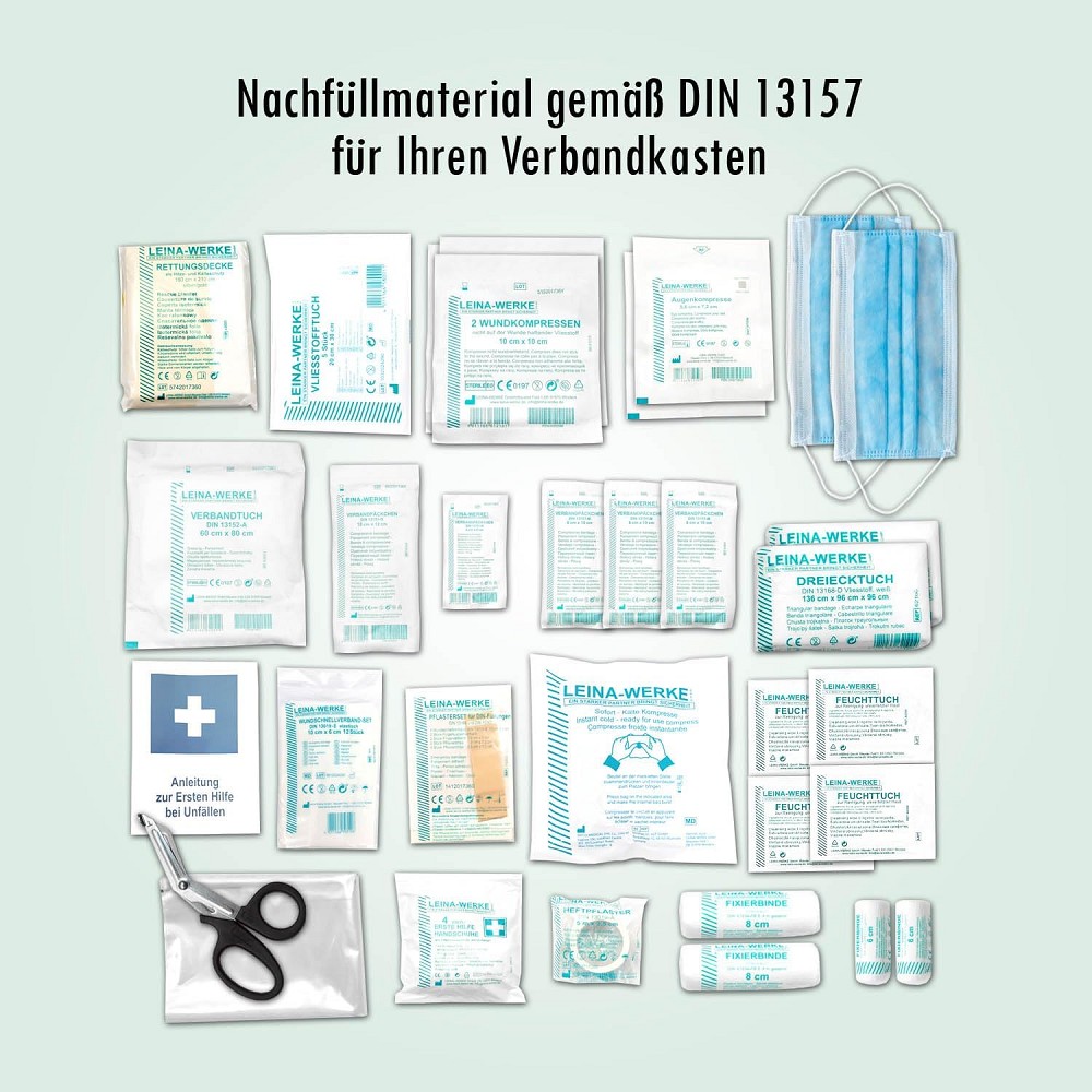 Erste Hilfe Füllsortiment DIN 13157
