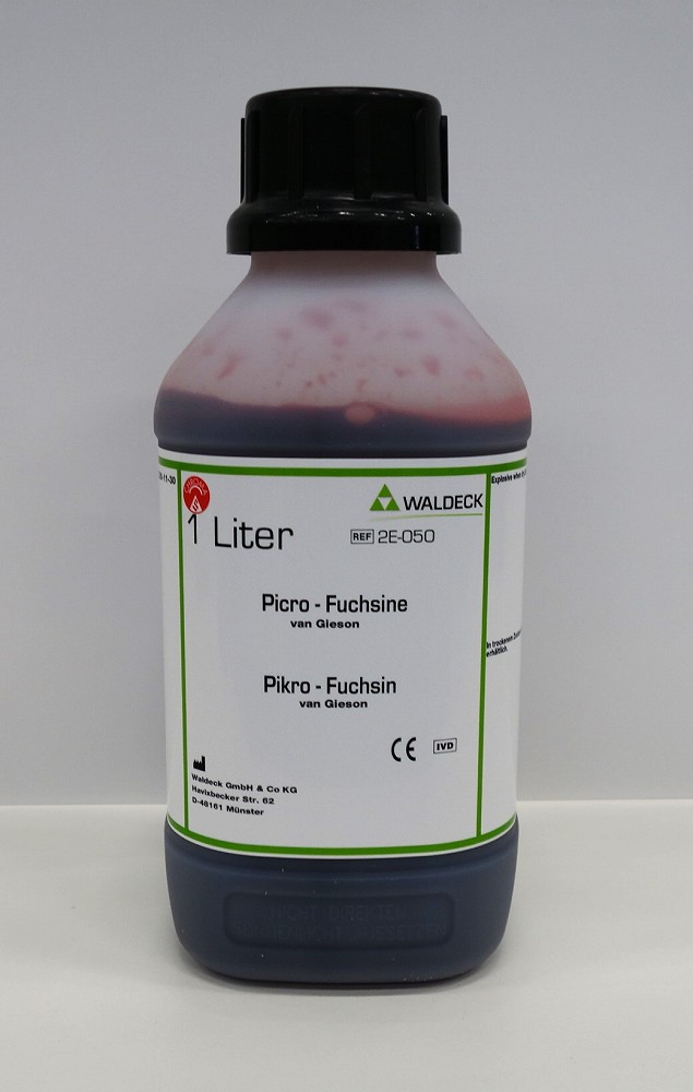 Pikrofuchsine van Gieson 1000 ml
