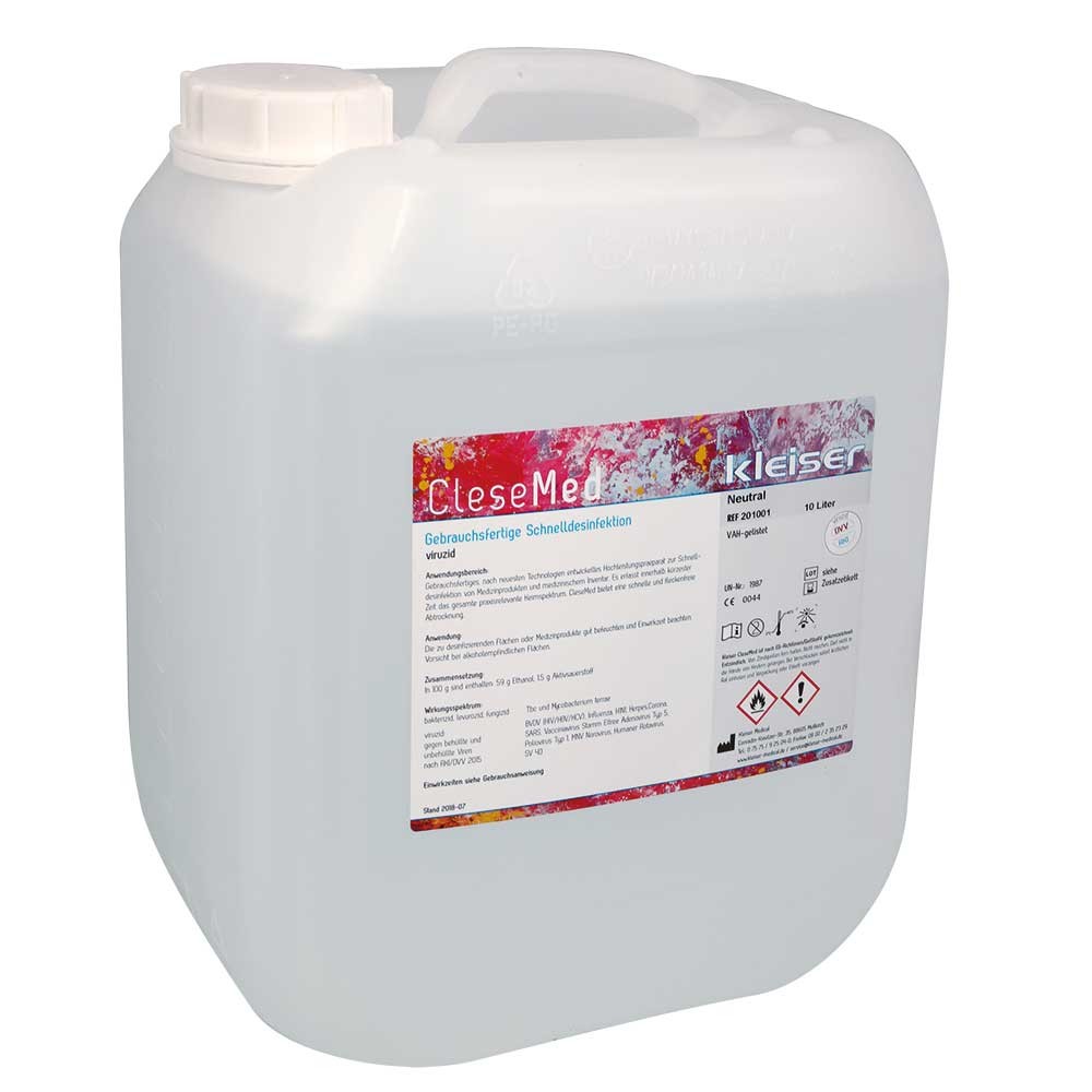 Kleiser Flächenschnelldesinfektion 10L
