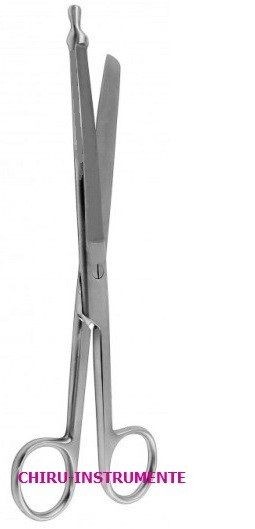 Darmschere 21 cm mit Knopfspitze