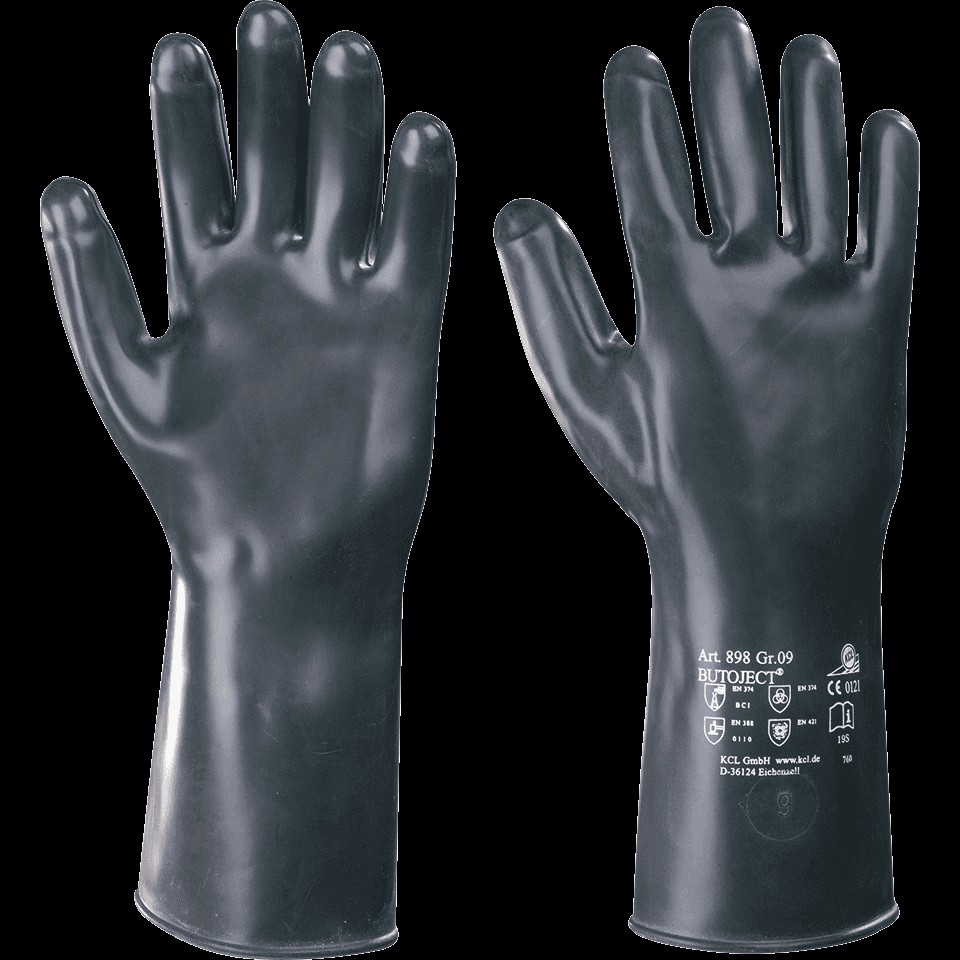 Handschuhe für Chemikalien Gr. 8